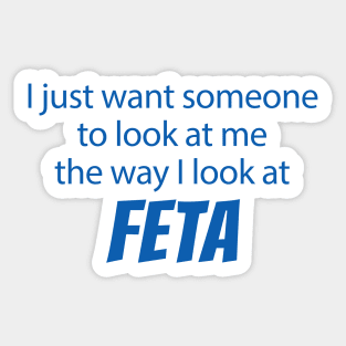 Feta Sticker